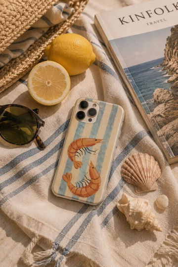 Калъф Salt & Stripe Collection Tide Huawei Honor 9x Гъвкав TPU Прозрачен Силикон