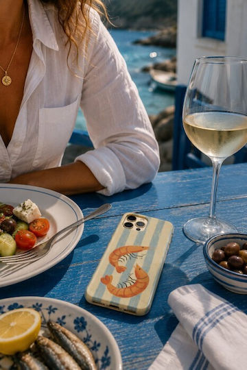 Калъф Salt & Stripe Collection Tide Huawei Honor 9x Гъвкав TPU Прозрачен Силикон
