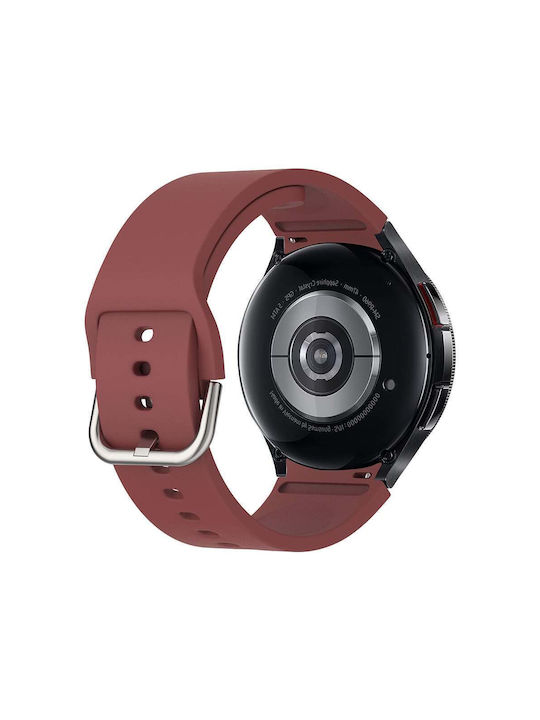 Sonique Λουράκι Μπορντό (Galaxy Watch4/5/6/7/FE/4 Classic/6 Classic/5 Pro) Sonique Λουράκι Μπορντό (Galaxy Watch4/5/6/7/FE/4 Classic/6 Classic/5 Pro)