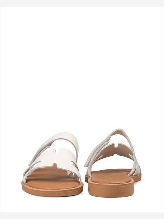 Women's Flat Sandals White VENUS-61156 White
