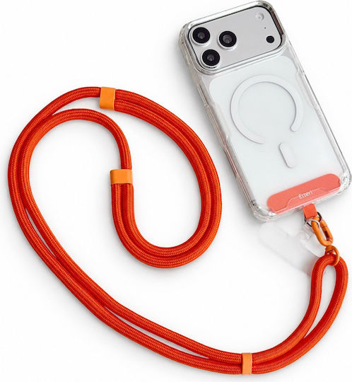 Etteri Orange Neck Strap for Mobile Phones