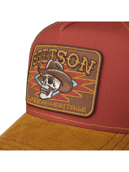 Cowboy Skull Stetson Trucker Cap Cowboy Skull Stetson Trucker Cap