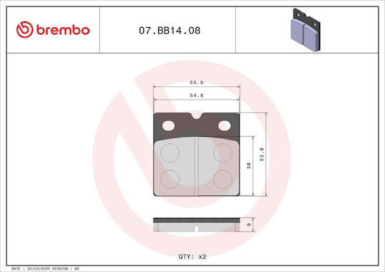 Brembo Motorcycle Brake Pads