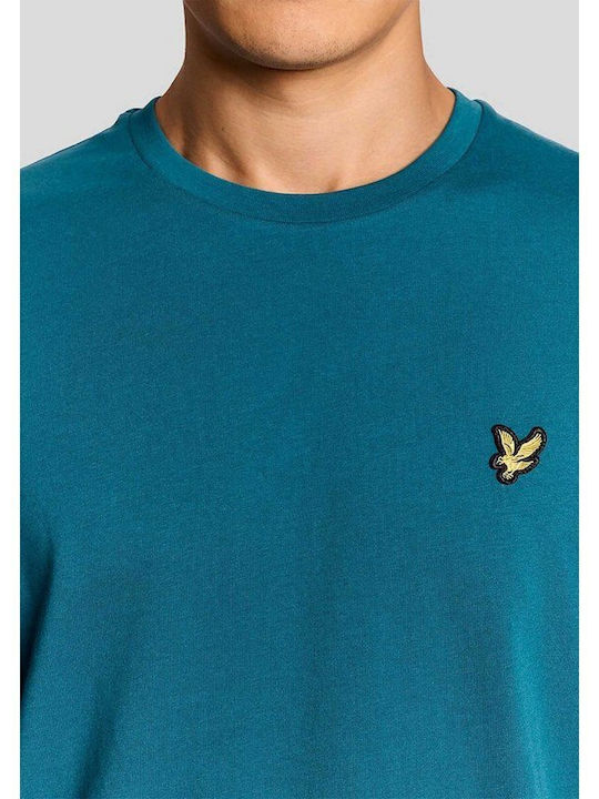 T-shirt Πετρόλ