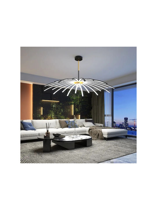 Jiju Lumini Suspendate LED Cu Lumină Alb Natural 90x90cm