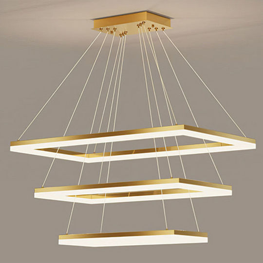 Jiju LED Lumini Suspendate Auriu Jiju LED Lumini Suspendate Auriu
