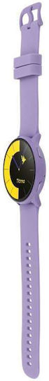 TITMO O-200 Waterproof Smartwatch with Heart Rate Monitor Lavender Purple