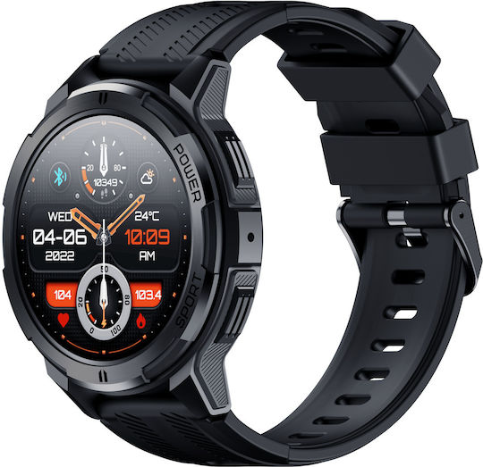 Oukitel BT10 Smartwatch (Μαύρο)