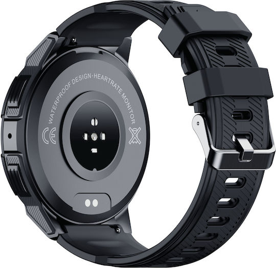 Oukitel BT10 Smartwatch (Μαύρο)