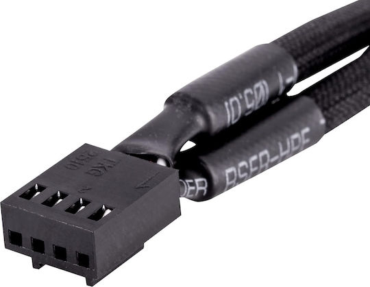 Thermaltake 4-Pin pwm - 4-Pin pwm Cable 0.11m Black AC-060-CO1OTN-F1