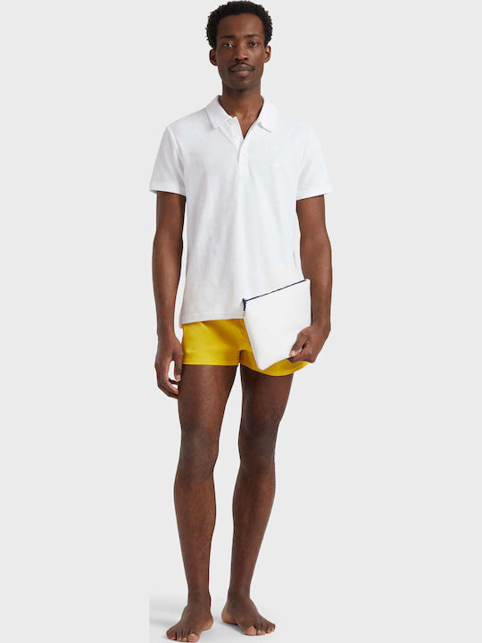 Polo Herrenbluse Weiß