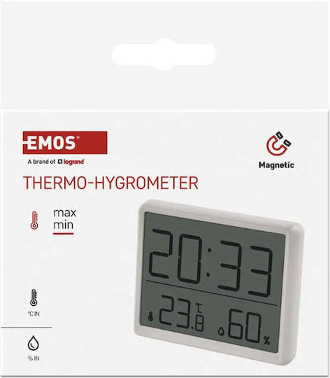Emos Termometru și Higrometru Digital pentru Utilizare în Interior Emos Termometru și Higrometru Digital pentru Utilizare în Interior