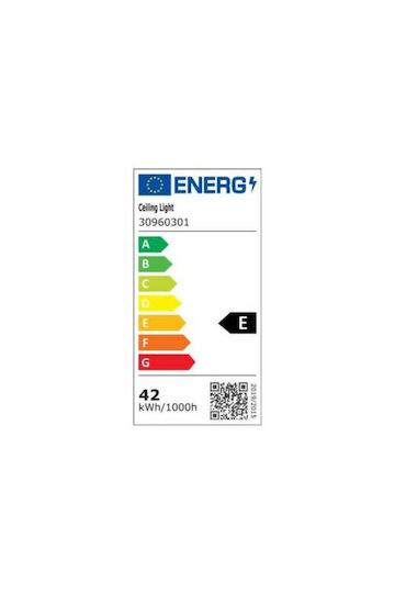 Jiju LED Iluminare Liniară Plafon 20W Alb Cald