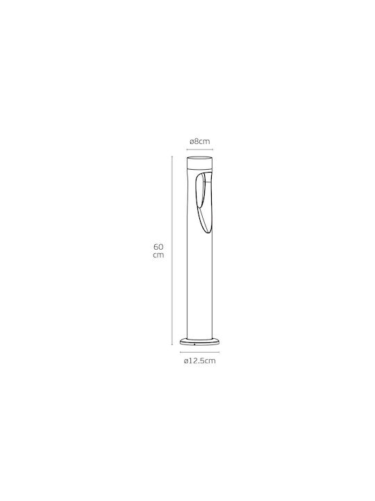 VK Lighting LED Outdoor Small Post Light 6W with Warm White Light IP65 Brown VK Lighting LED Outdoor Small Post Light 6W with Warm White Light IP65 Brown