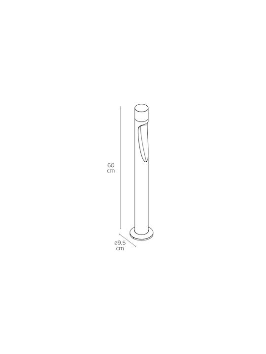 VK Lighting LED Outdoor Small Post Light 6W with Warm White Light IP65 Brown VK Lighting LED Outdoor Small Post Light 6W with Warm White Light IP65 Brown
