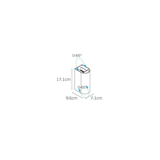 VK Lighting W W Lampa Exterioară Montată Pe Perete Etanșă Led Încorporat 3000K VK Lighting W W Lampa Exterioară Montată Pe Perete Etanșă Led Încorporat 3000K