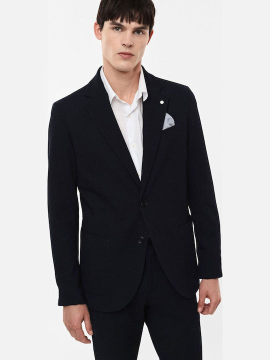 Trousers in Slim Fit Blue
