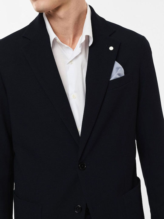 Trousers in Slim Fit Blue