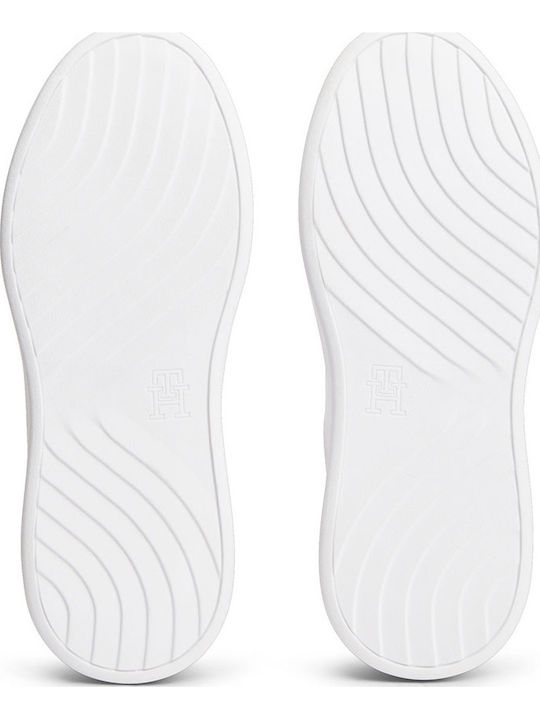 Adidași Flatforms pentru femei albe