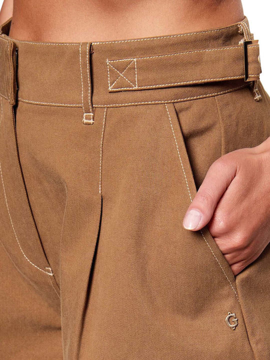 Damen-Shorts Braun