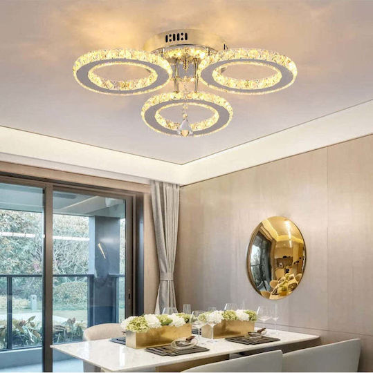 Jiju Таванно осветително тяло LED с дистанционно управление Jiju Таванно осветително тяло LED с дистанционно управление