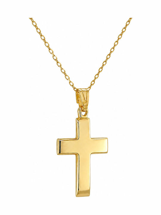 Xryseio Gold Cross 9K Without Chain