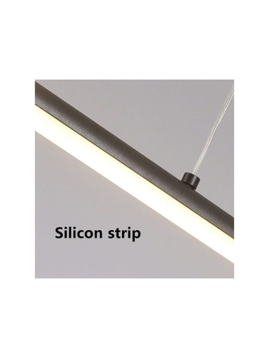 Jiju Lumini Suspendate Negru LED Cu Lumină Alb Natural