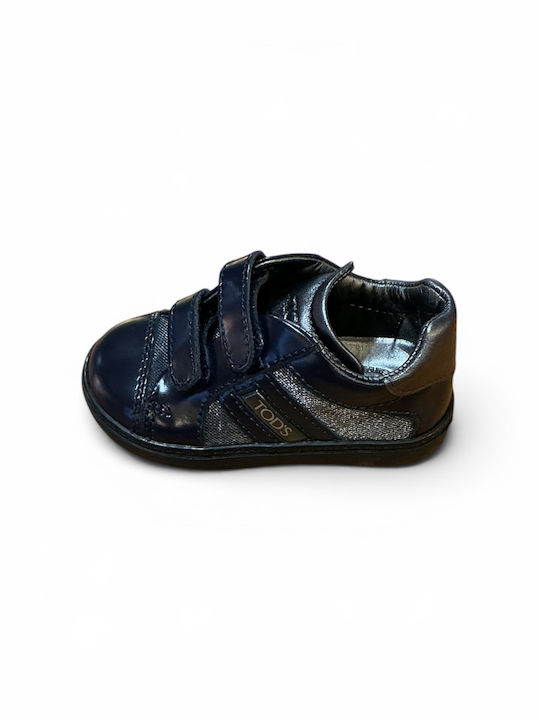 Παιδικά Sneakers με Σκρατς Μπλε