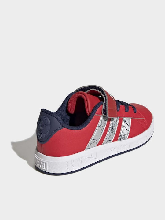 Grand Court Marvel Spider-man Kids Sneakers Red