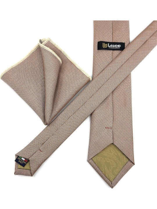 Legend Accessories Set of Men's Ties in Pink Colour