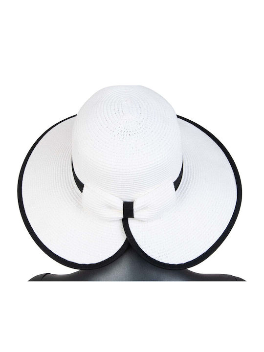 Karfil Women's Wicker Hat White