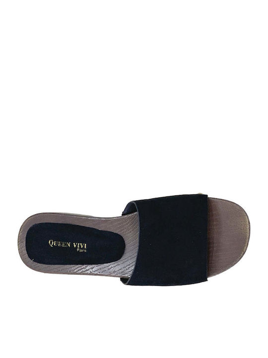 Flat Mules σε Μαύρο Χρώμα