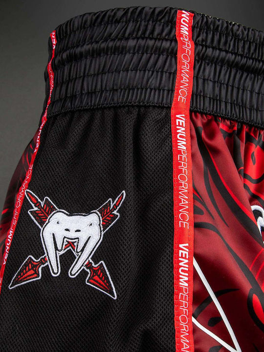Боксерки Muay Thai Venum Wolf Atak Черно Червено