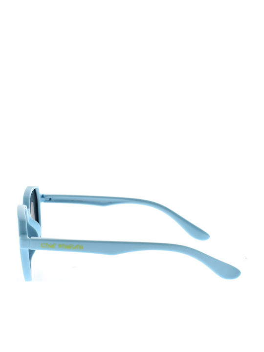 King Pinguin Ochelari De Soare Pentru Copii Pătrați Cu Lentile Polarized Albăstrui
