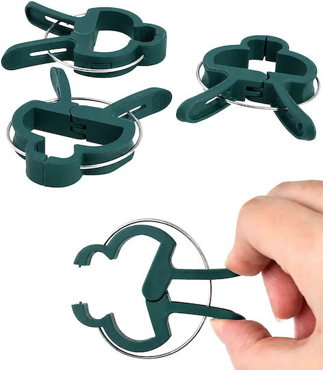 Set 20 Plant Tying Clips Zola Tomatoes Peppers Cucumbers Reusable Weather-resistant 4.5 X 3 Cm Set 20 Plant Tying Clips Zola Tomatoes Peppers Cucumbers Reusable Weather-resistant 4.5 X 3 Cm