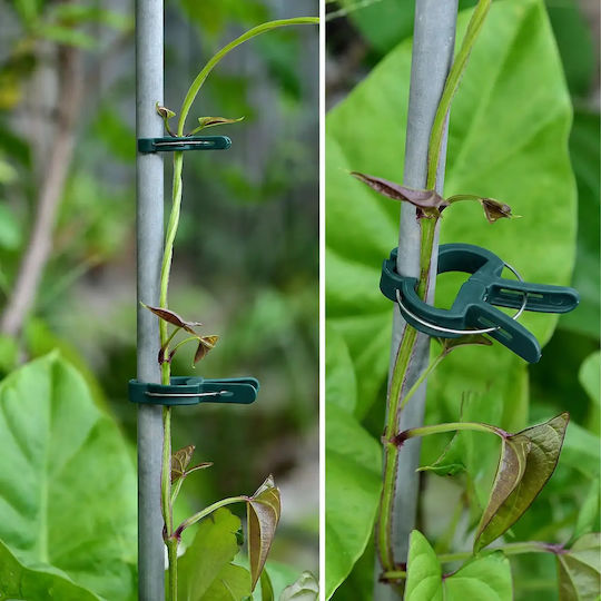 Set 20 Clips De Legat Plante Zola Roșii Ardei Castraveți Reutilizabile Rezistente La Intemperii 4.5 X 3 Cm