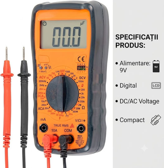 SGTT Digital Multimeter True RMS with AC / DC Measurement