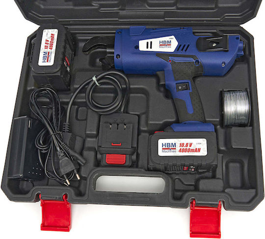 HBM Machines Electric Rebar Tying Tool Battery 10.8V
