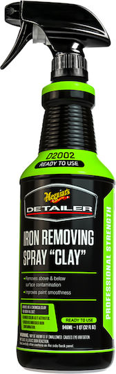 Meguiar's Υγρό Καθαρισμού για Αμάξωμα Iron Removing Spray "Clay" 946ml