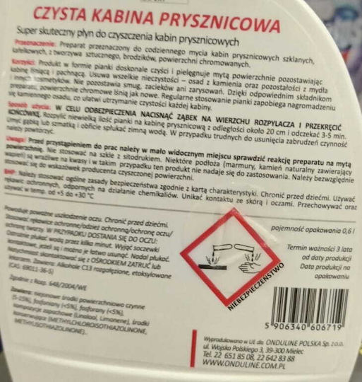 Spumă Curățare / Străluciți pentru Corp 600ml