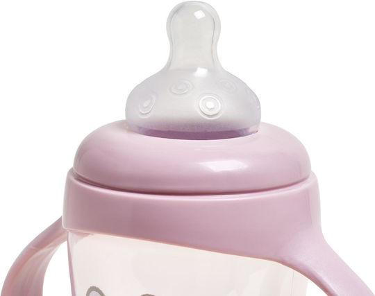 Miffy Baby Sippy Cup Plastic with Handles Pink for 4m+ 300ml