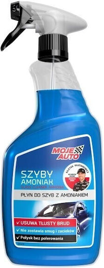 Moje Auto Curățător Spray pentru geamuri auto 650ml