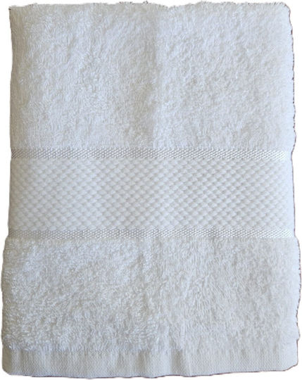Kotonia Home Set 6 Prosoape De Hotel Pentru Mâini 50x30cm Albe Greutate 400gsm