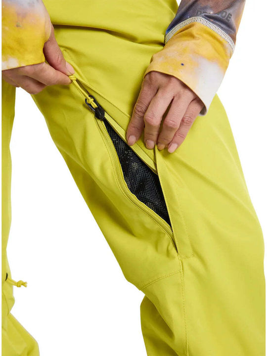 Burton 22076103700 Damen Ski- und Snowboardhose Gelbe