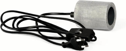 3M Extension Lamp Socket for E27 Grey