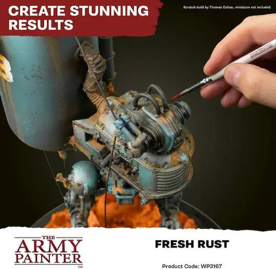The Army Painter Warpaints Fanatic Model Making Paint in Copper Colour 18ml
