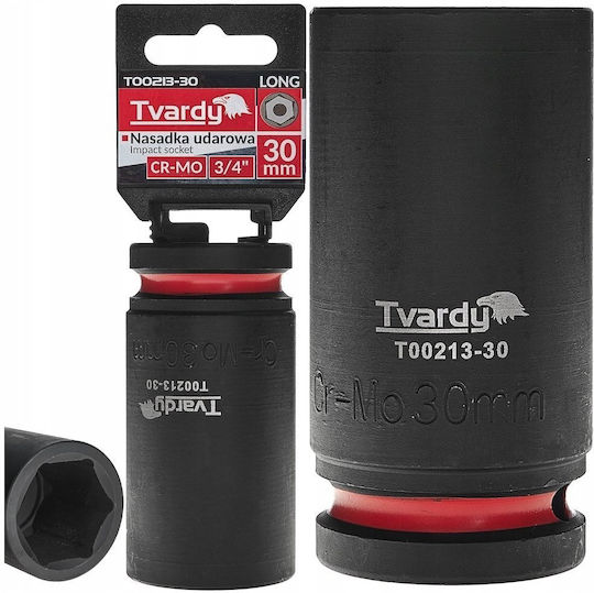 Tvardy Pneumatic Hex Long Socket with 3/4" Frame Host Diameter 3/4" / 30