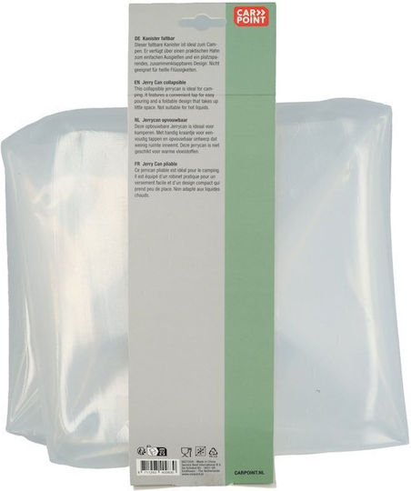 Carpoint Jerry Can Collapsible + Tap Πτυσσόμενο Πλαστικό Μπιτόνι Κάνουλα 20lt 6621059