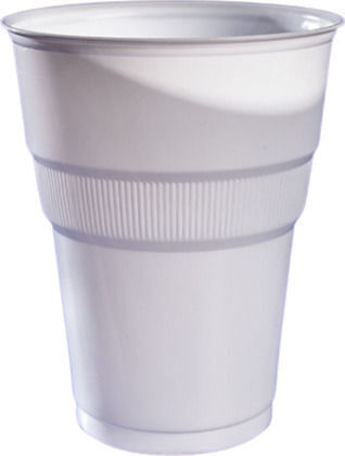 SPV Ποτήρι μιας Χρήσης Πλαστικό Λευκό 250ml 50τμχ