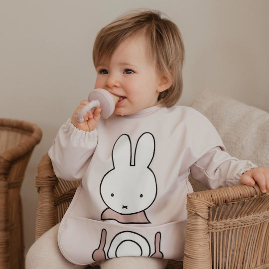 Miffy Πιπίλα Φαγητού Ροζ από Σιλικόνη για 6+ μηνών